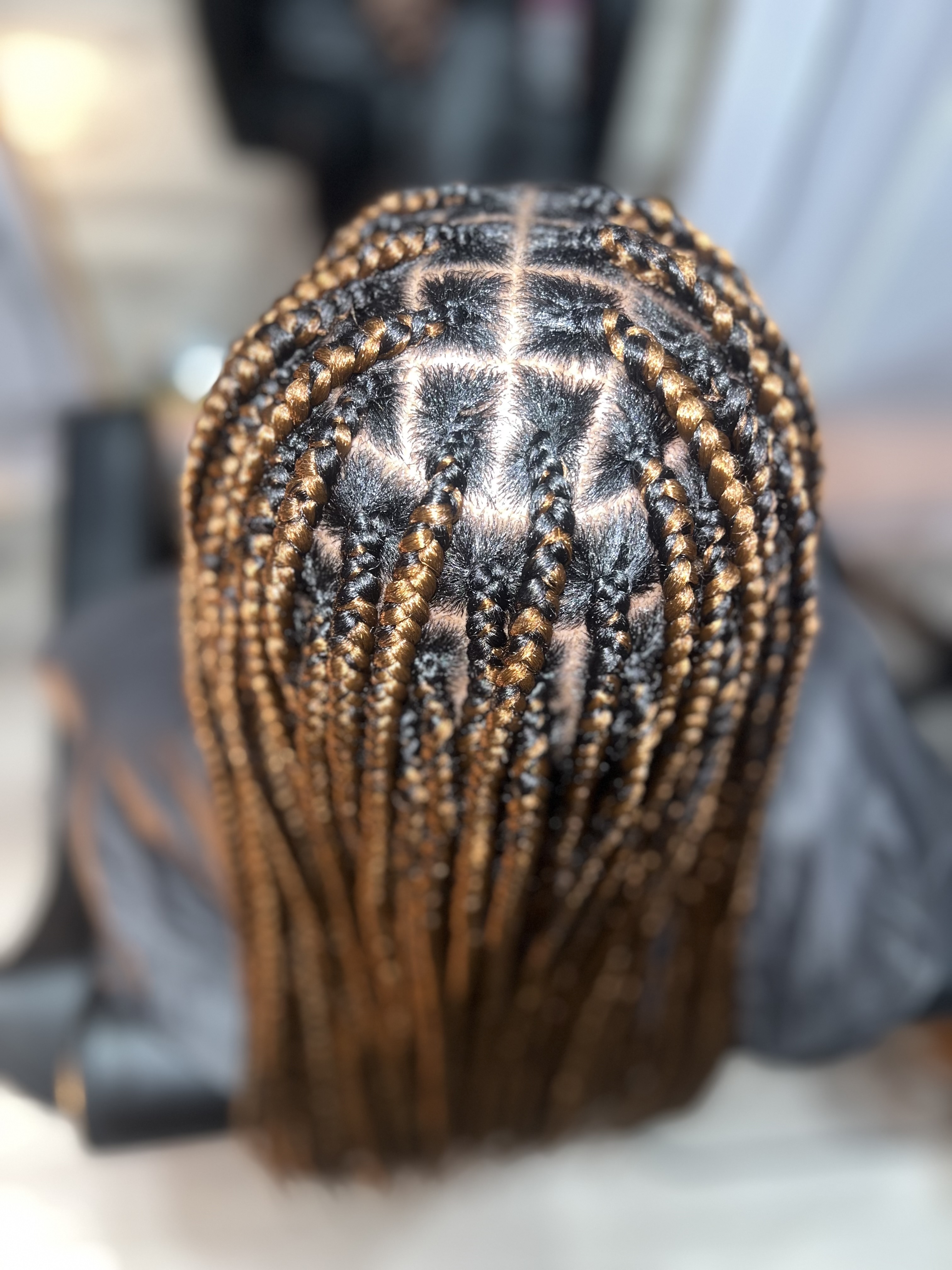 Adult-Knotless braids